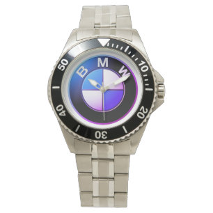 Die Silver BMW Uhr für alle Autoenthusiastiker