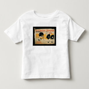 "Die Simpson-Kette", Paris (Farbelitho) Kleinkind T-shirt