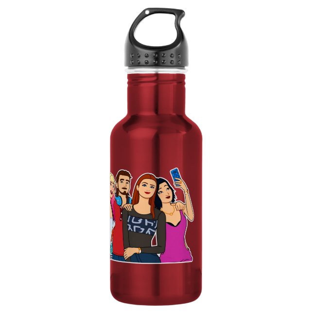 Die Sims 4 Edelstahlflasche (Vorderseite)