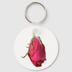 Die Single Rose Schlüsselanhänger