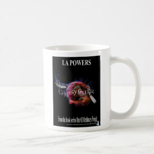 Die Sinti und Roma-Fluch-Bucheinband-einfache Kaffeetasse