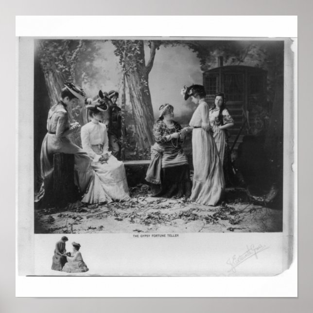 Die Sinti und Roma Fortune Teller Poster (Vorne)