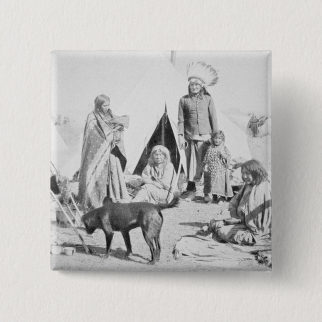 Die Sioux-Reservierung an der Kiefer Ridge, South Button (Vorderseite)