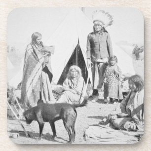 Die Sioux-Reservierung an der Kiefer Ridge, South Untersetzer