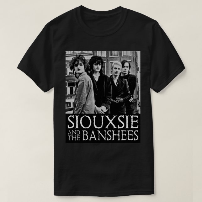Die Siouxsie und das Poster der Banshees T-Shirt (Design vorne)