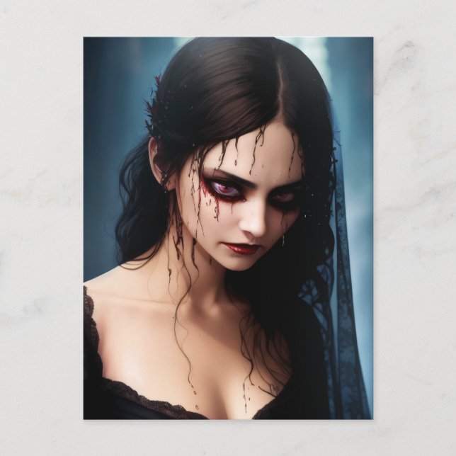 Die Siren der Schatten Postkarte (Vorderseite)