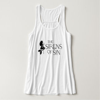 Die Sirenen des unterdrückten Logos Tank Top
