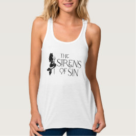 Die Sirenen des unterdrückten Logos Tank Top