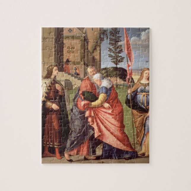 Die Sitzung am Golden Gate mit Heiligen, 1515 ( (Vertikal)