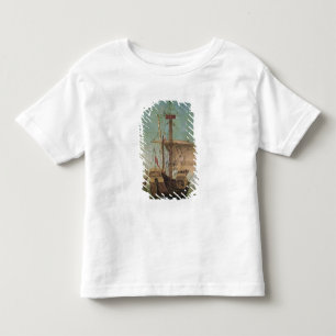Die Sitzung und die Abfahrt von dem verlobten Kleinkind T-shirt