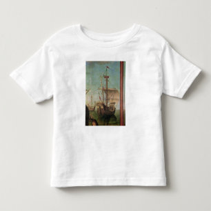 Die Sitzung und die Abfahrt von dem verlobten Kleinkind T-shirt