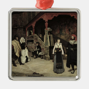 Die Sitzung von Faust und von Gänseblümchen, 186 Ornament Aus Metall