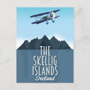 Die Skellig-Inseln Postkarte