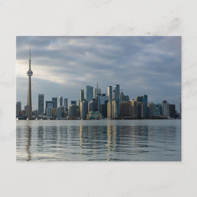 Die Skyline von Toronto Postkarte (Vorderseite)