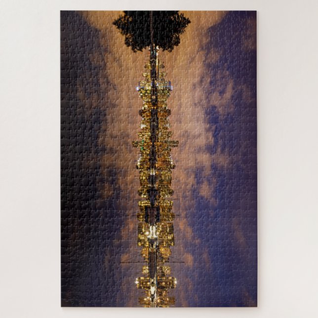 Die Skyline von Vancouver aus Kanada (Vertikal)