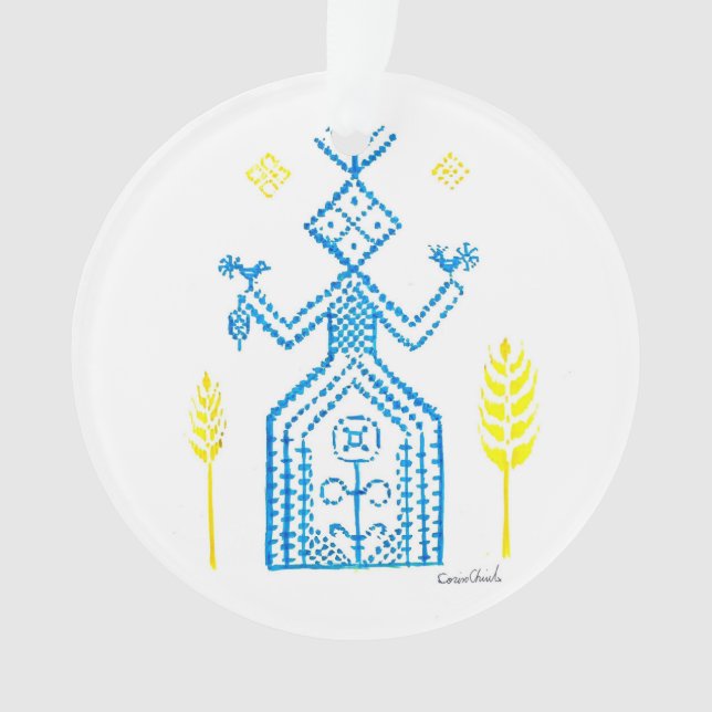 Die slawische Göttin Mokosh Ornament (Vorderseite)