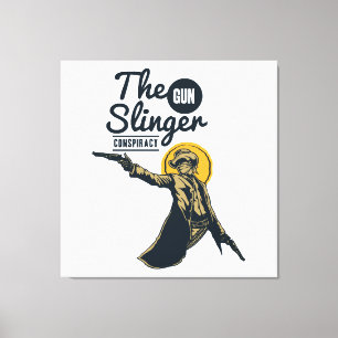 die Slinger-Waffen-Verschwörung Leinwanddruck