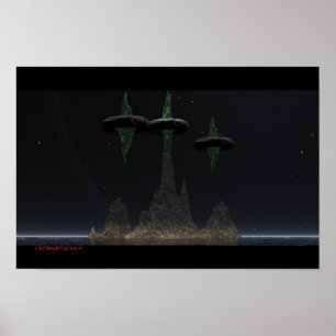 Die Smaragd-Insel Poster