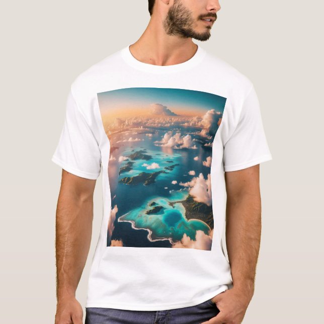 Die Smaragdgrünen Inseln: Eine Geschichte der Schö T-Shirt (Vorderseite)