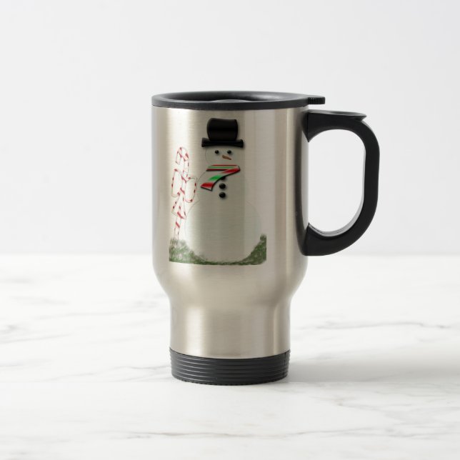 Die snowman-Reise-Tasse Reisebecher (Rechts)
