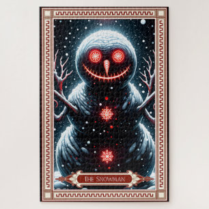 Die Snowman-Tarot-Karte