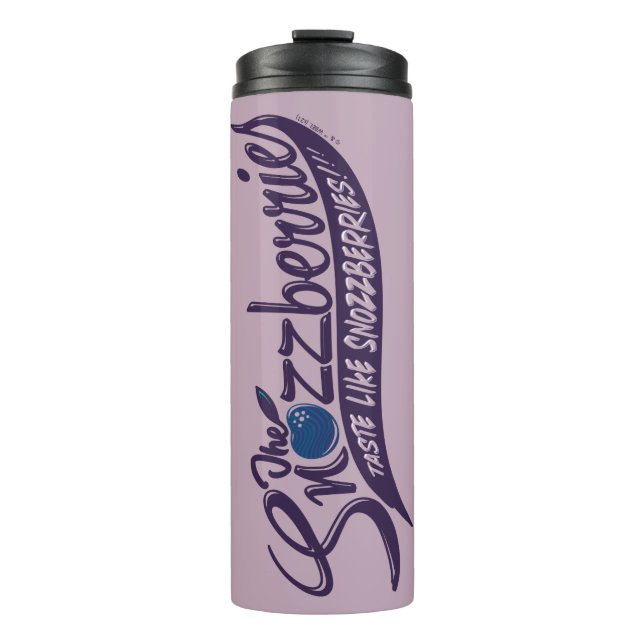 Die Snozzbeeren schmecken wie Snozzbeeren! Thermosbecher (Vorderseite)