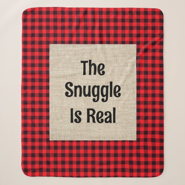 Die Snuggle ist ein echter Sherpa-Blanket Sherpadecke (Vorderseite)
