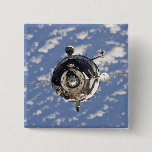 Die Sojus TMA-01M-Raumsonde Button