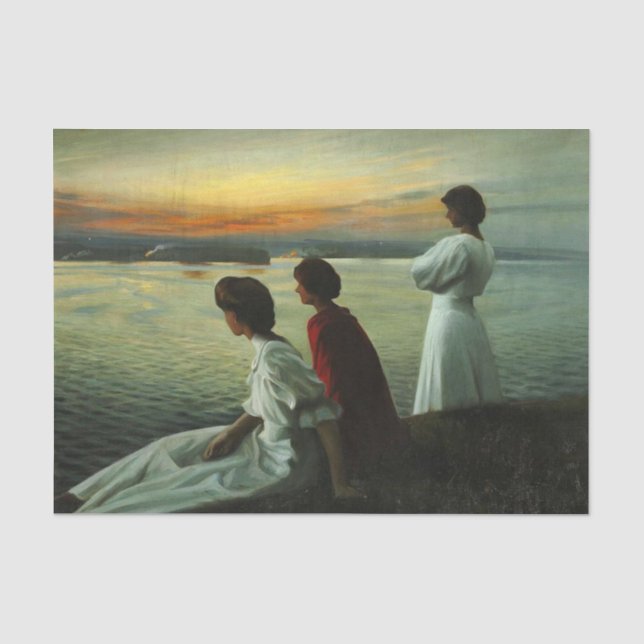 Die Sommerferien von Harald Slott-Moller Seidenpapier (Vorderseite)