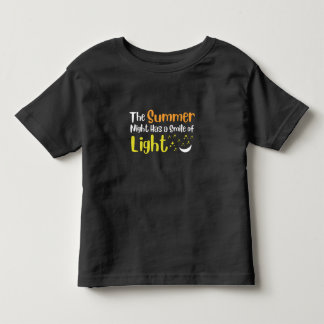 Die Sommernacht hat ein Lächeln von Kleinkind T-sh Kleinkind T-shirt