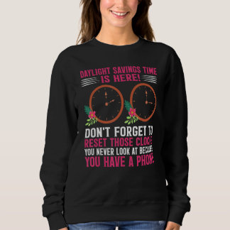 Die Sommerzeit ist hier die sonnige Sommersaison. Sweatshirt