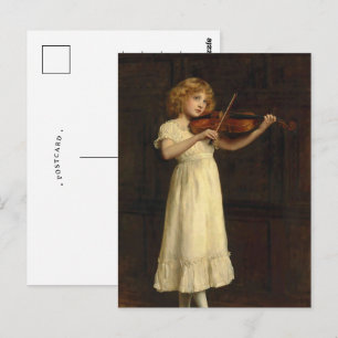 Die Sonatina   John Collier Postkarte