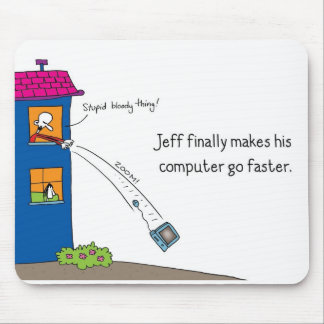 Die sonderbare Gruppen-Computer-Mäusematte Mousepad