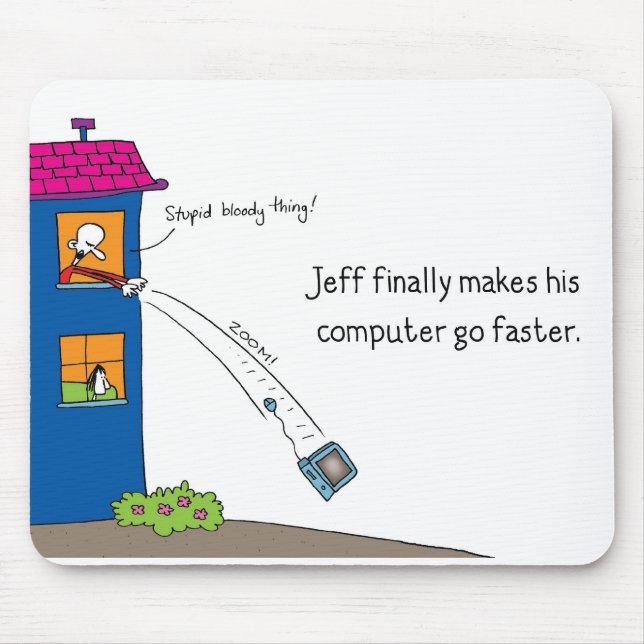 Die sonderbare Gruppen-Computer-Mäusematte Mousepad (Vorne)