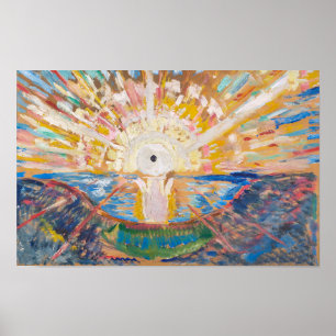 Die Sonne 1912 Edvard Munch Poster