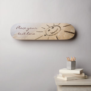 Die Sonne am Strand Skateboard