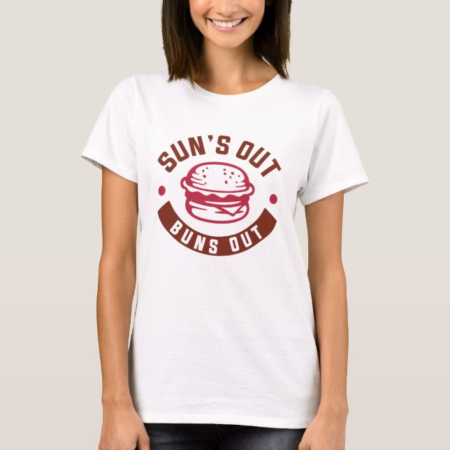 Die Sonne bricht aus T-Shirt (Vorderseite)