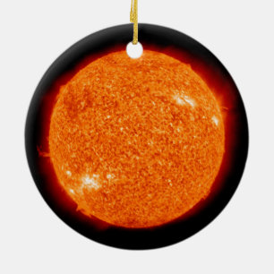 Die Sonne Keramik Ornament