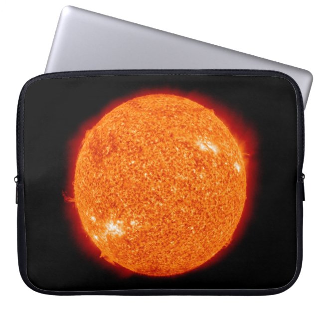 Die Sonne Laptopschutzhülle (Vorderseite)