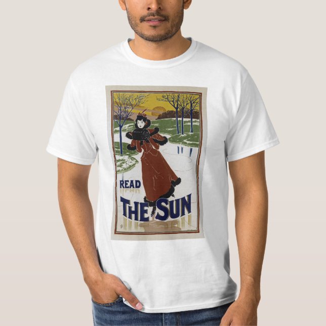 Die Sonne lesen T-Shirt (Vorderseite)