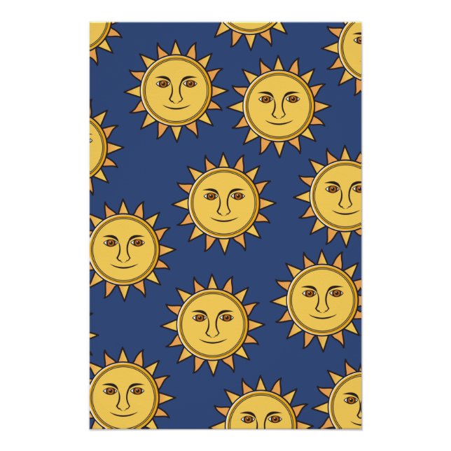Die Sonne Poster (Vorderseite)