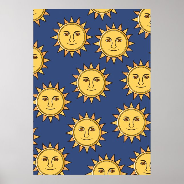 Die Sonne Poster (Vorne)