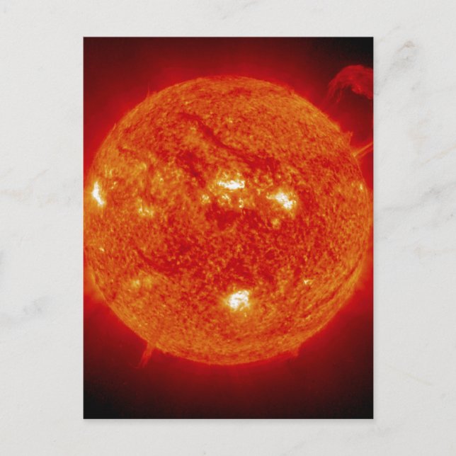 Die Sonne Postkarte (Vorderseite)