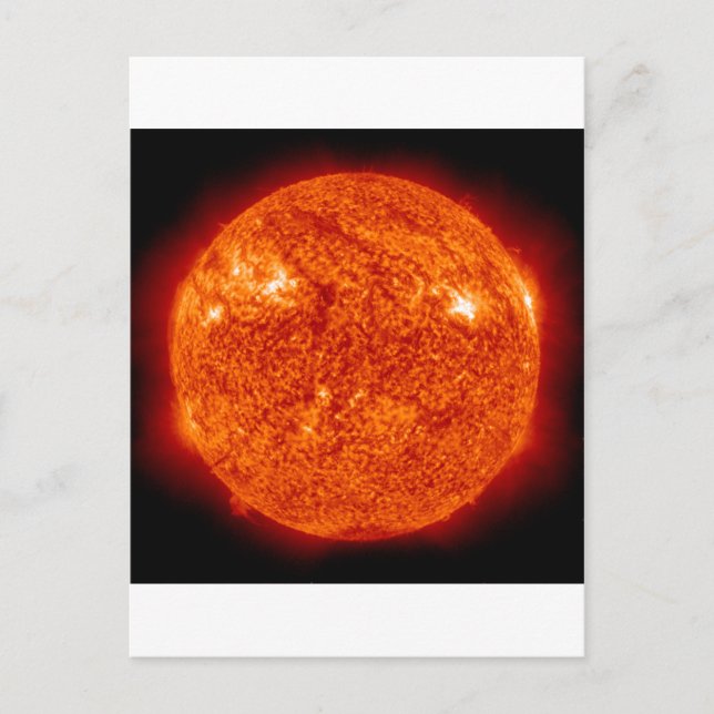 Die Sonne Postkarte (Vorderseite)
