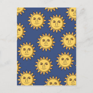 Die Sonne Postkarte
