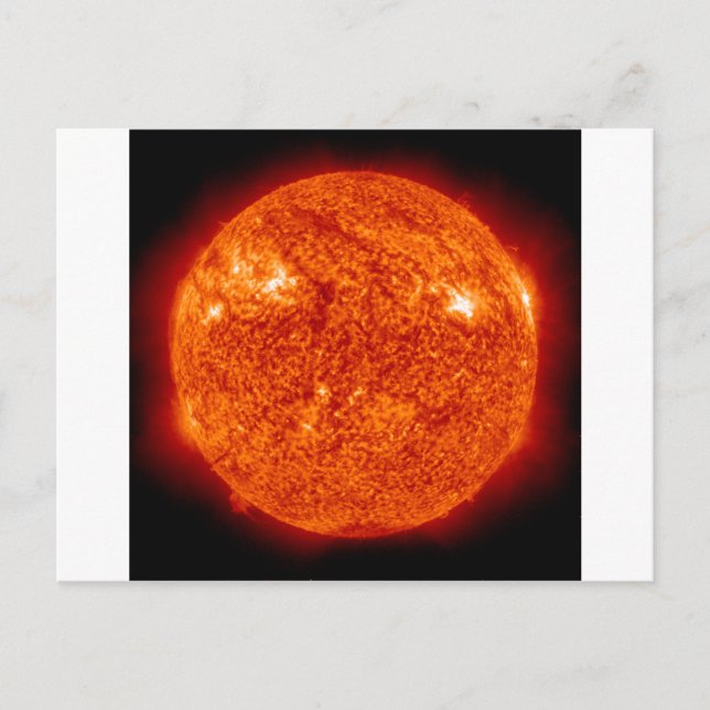 Die Sonne Postkarte (Vorderseite)