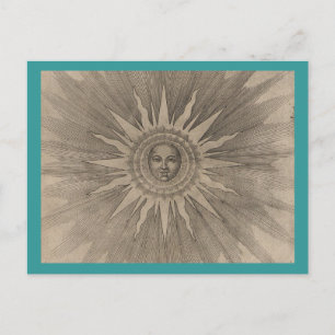 Die Sonne Postkarte