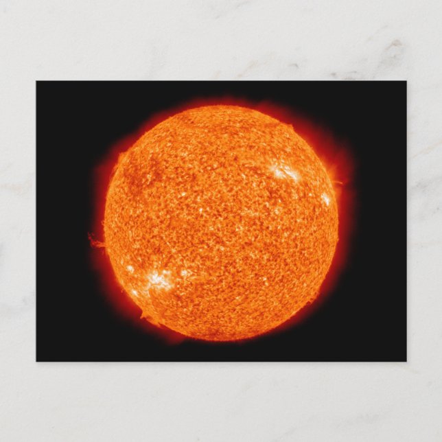Die Sonne Postkarte (Vorderseite)