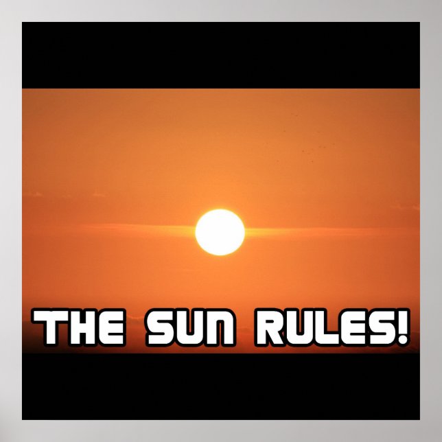 Die Sonne regiert! 3 Poster (Vorne)