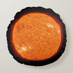 Die Sonne Rundes Kissen